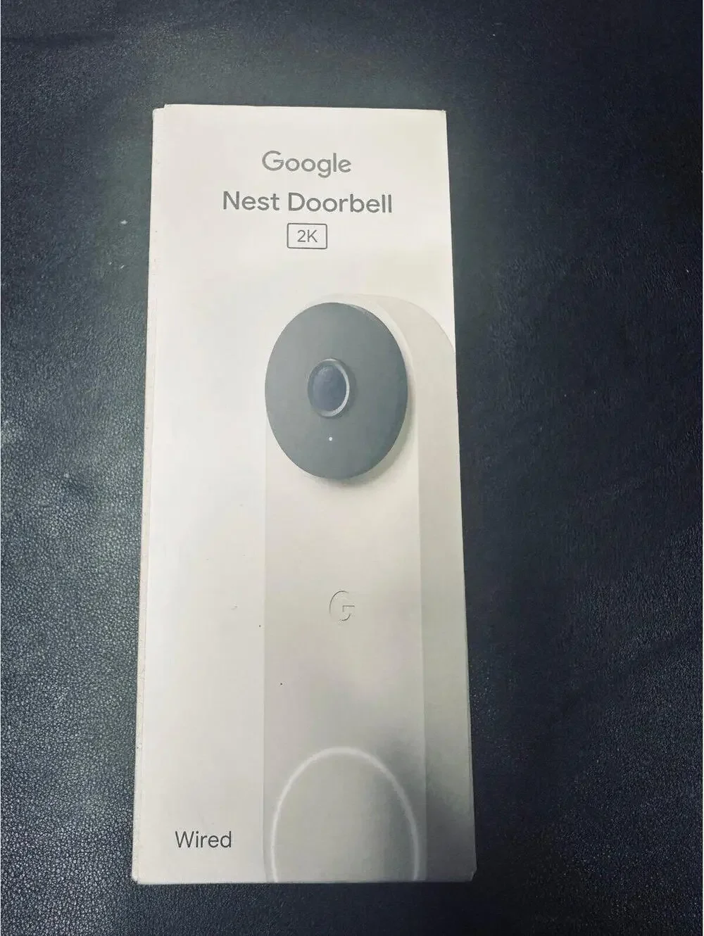 Google Nest Doorbell, Wired 3rd Gen - Snow NEW